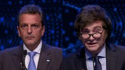 Día histórico y tranquilidad: Mensajes de Massa y Milei que marcan elección argentina