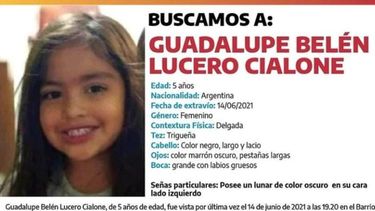 La desaparición de la pequeña Guadalupe Lucero, de cinco años, mantiene en vilo a provincia argentina