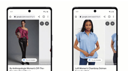Google lanza Try On, un probador de ropa virtual inteligente para mujeres