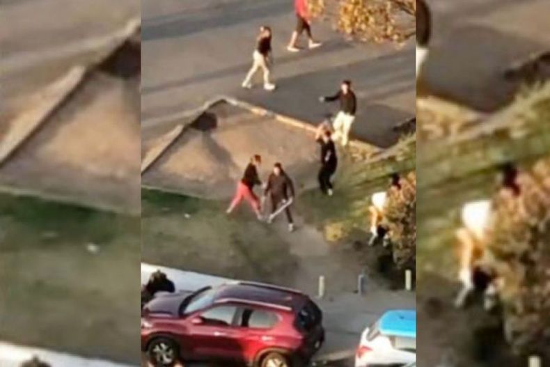 video pelea en vina del mar carabinero disparo para detener rina y detuvo a dos personas e1676664899617.jpeg