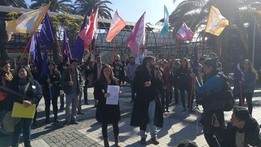 Andrea Salazar (MA) lanza junto a Boric su candidatura a diputada en el distrito 12 donde competirá contra Vallejo