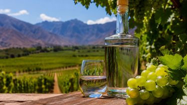 Pisco chileno obtiene un gran logro - Imagen creada por IA