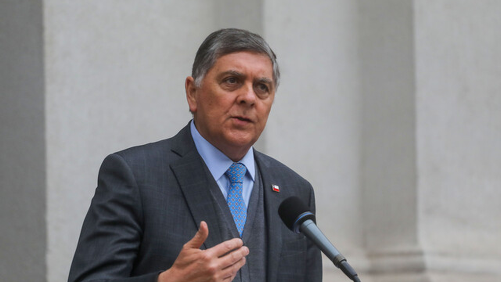 Ministro del Interior, Claudio Alvarado. Créditos: Agencia Uno.&nbsp;