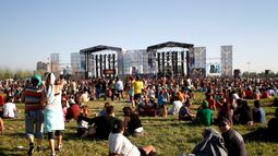 Imagen de lo que fue el Festival Frontera 2015 - Agencia Uno