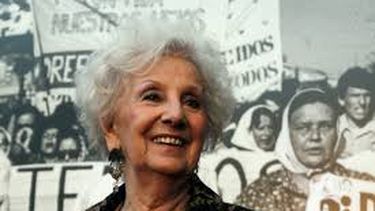 Quieren que tengamos miedo: Estela de Carlotto, de Abuelas de Plaza de Mayo, solidarizó con Villa Grimaldi tras ataque