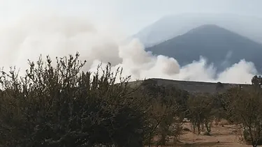 Alerta Amarilla en Salamanca por incendio en vertedero: Recomiendan mantener puertas y ventanas cerradas