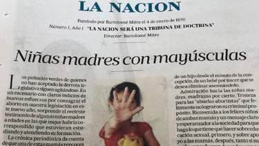 #NiñasNoMadres: Acusan a editorial de La Nación de Argentina de hacer apología al delito de violación