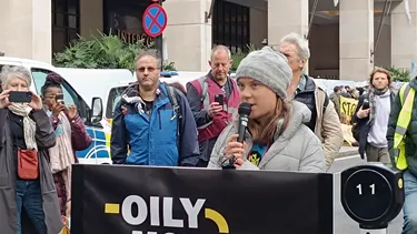 Greta Thunberg es detenida en Londres por apoyar a presos de Acción Palestina
