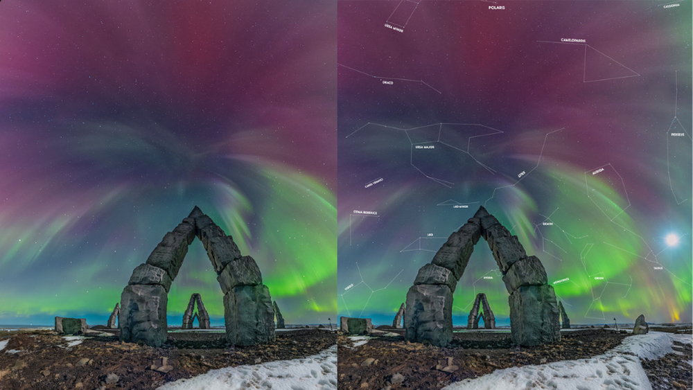 Foto sacada frente al círculo polar ártico por chilena es destacada por la NASA