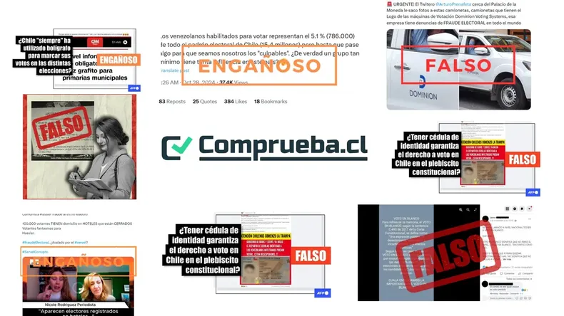 ocho narrativas desinformantes en epoca electoral y que podrian reaparecer para las presidenciales 2025.webp