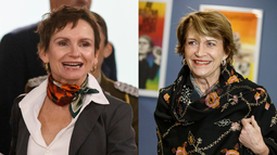 Primer approach presidencial entre Tohá y Matthei en seminario de seguridad organizado por Blumel