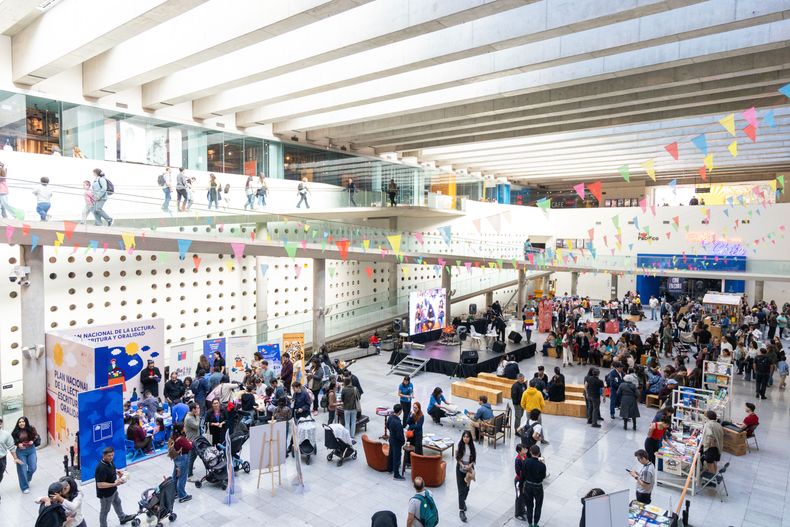 Espacio Lector en Centro Cultural La Moneda. CCLM.&nbsp;