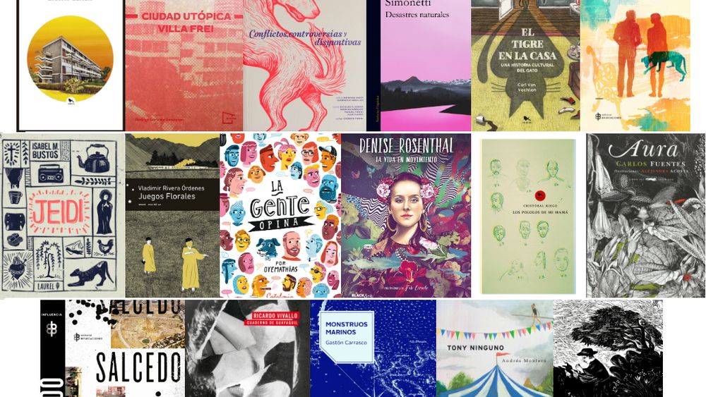 Libros que te miran: Las mejores portadas de Chile en el 2017