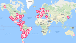#NosotrasParamos: Este mapa te muestra todas las ciudades que se plegarán al Paro Internacional de Mujeres del 8 de marzo