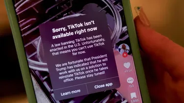 TikTok dejó de funcionar en Estados Unidos: 170 millones de usuarios no pudieron entrar este domingo
