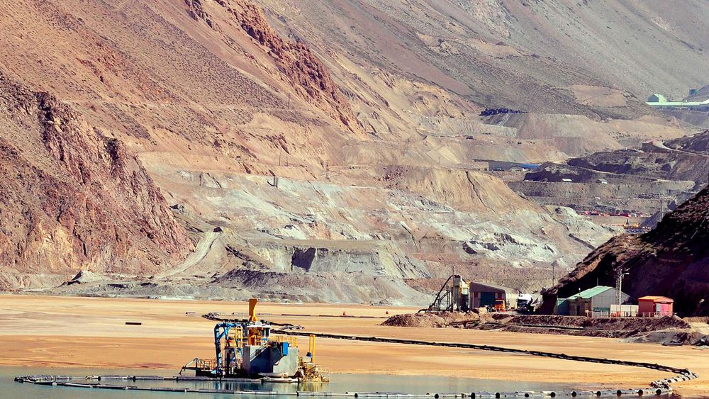 Imagen referencial sobre minería en Chile