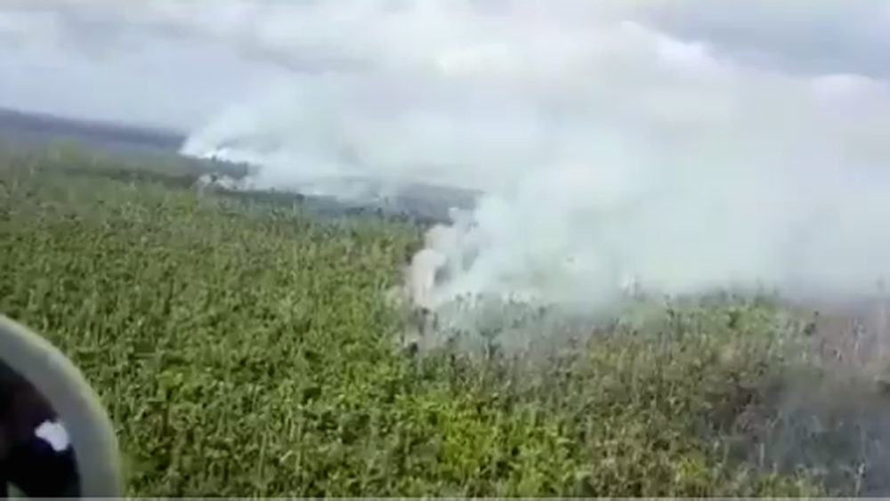 VIDEO| El incendio descontrolado que ya ha arrasado más de 5.000 hectáreas de selva tropical en Nicaragua