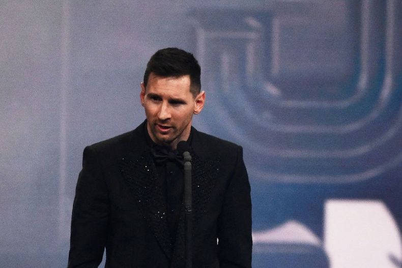 Leo Messi en ceremonia premio The Best.jpg