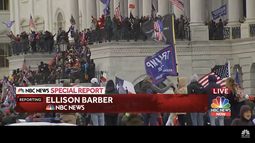 Adherentes de Donald Trump traspasan las barreras del Capitolio en señal de protesta por nombramiento de Biden
