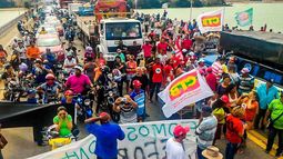 Huelga general en Brasil pide anulación de reforma laboral y la renuncia de Temer