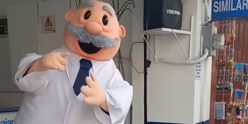 Multa por exponer a trabajadores al calor usando corpóreo del Doctor Simi / Captura de pantalla
