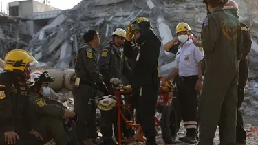 VIDEO| Derrumbe de edificios: Los registros más impactantes del fuerte terremoto 7,7 en Myanmar