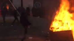 Manifestaciones en Francia dejan 95 detenidos y decenas de heridos