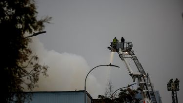 Gran incendio en Barrio Yungay de Santiago - Agencia Uno