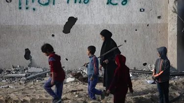 La ofensiva israelí en Franja de Gaza ha dejado huérfanos a 38.495 menores palestinos