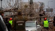 Viento catabático en Santiago - Agencia Uno