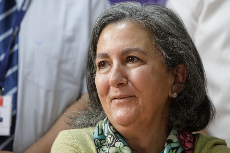 Ministra de Salud, May Chomali. Agencia Uno.&nbsp;