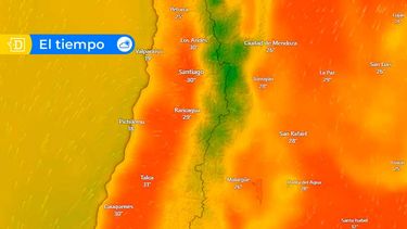 Santiago “abochornado”: Zona central amanece con nubes y pasará a tarde de mucho calor