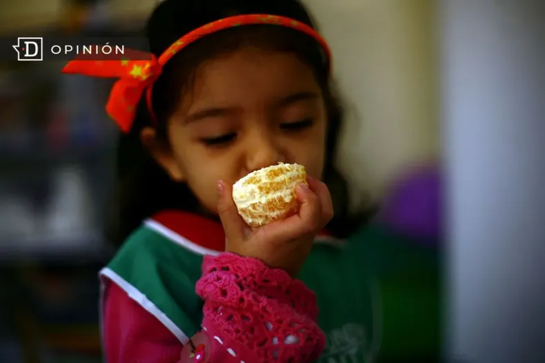 19052 una nina comiendo una naranja.webp