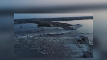 Emergencia ambiental tras destrucción de una represa por la guerra entre Rusia y Ucrania