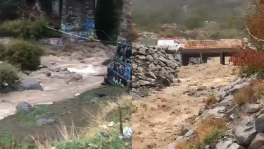 750 personas: Evacuación preventiva de dos sectores de San José Maipo ante posibilidad de aluviones