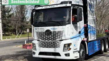 Cero emisiones: Chile lidera y es pionero en Latinoamérica tras homologar el primer camión a hidrógeno verde