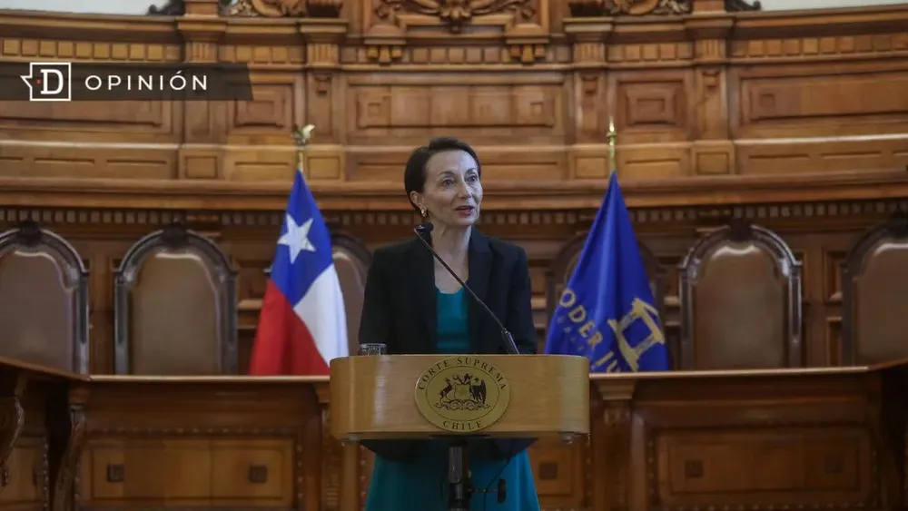 Primera denuncia ante Gloria Ana Chevesich, presidenta de la Corte Suprema