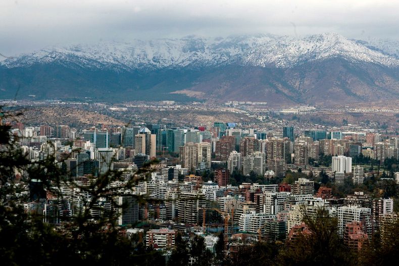 Santiago después de las lluvias