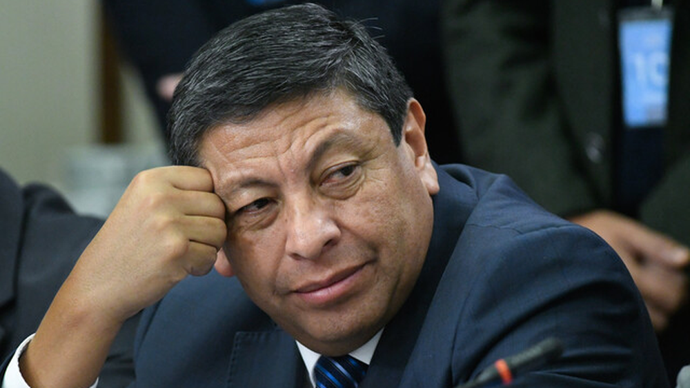 Presidente de la Comisión de Minería y Energía, Cristián Tapia, se refiere a capitalización de Codelco. Créditos: Agencia Uno.&nbsp;