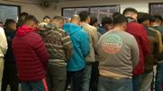 Imagen de la transmisión en vivo del traslado de reos - Captura de video