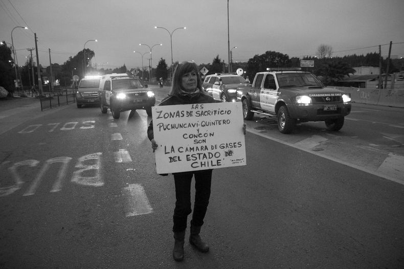 Katta Alonso, defensora ambiental de Quintero y Puchuncaví.&nbsp;