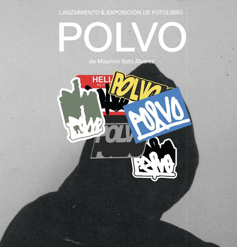 Afiche de lanzamiento de fotolibro POLVO.&nbsp;