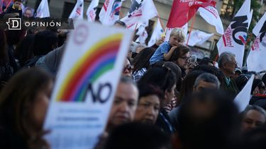 El Desconcierto | 5341 cartel del no en una marcha.jpg