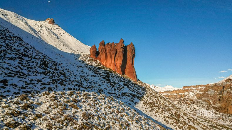 Muela del diablo en Alto Maule, zona en disputa por proyecto de línea eléctrica.&nbsp;