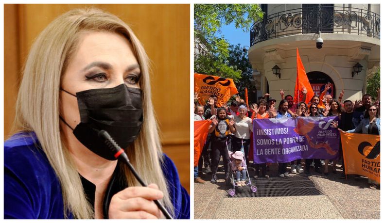 Pamela Jiles y militantes del nuevo Partido Humanista.jpg