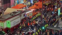 Corea del Sur informa que hay 270 desaparecidos tras estampida en fiesta de Halloween