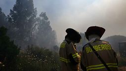 Alerta Amarilla por incendio forestal en Melipilla: Humo llega a zona poniente de Santiago