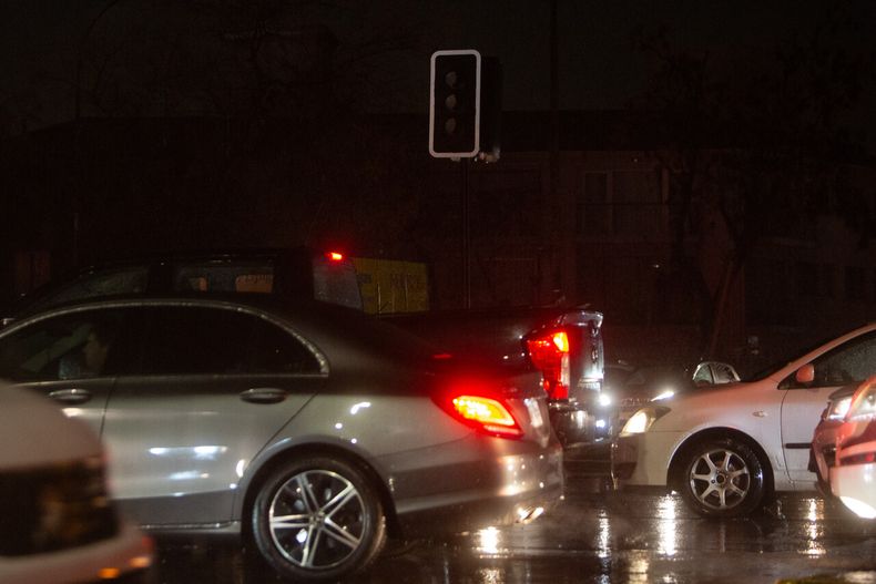 Cortes de luz en Santiago - Agencia Uno