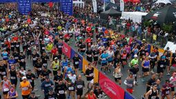 El Maratón de Santiago, Londres y Boston lideran la carrera hacia la carbono neutralidad, combinando bonos de carbono, remoción de CO2 y logística sostenible en eventos masivos.