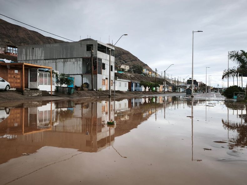 Aluvión en Tocopilla.&nbsp;